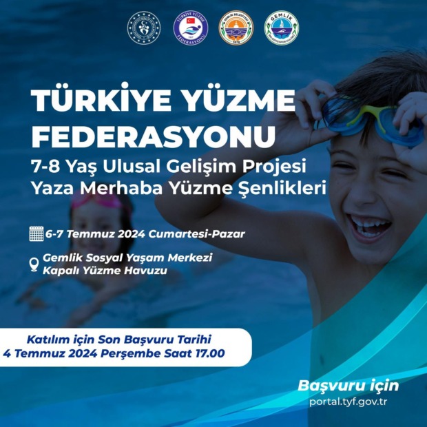 Gemlik’te Yüzme Şenliği Başlıyor