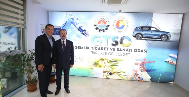 Cavit Çağlar Gemlik TSO ‘yu Ziyaret Etti