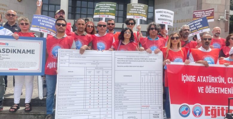 Eğitim İş’ten Bakan Tekin ve Müdür Alireisoğlu’na ‘Kırık Karne’