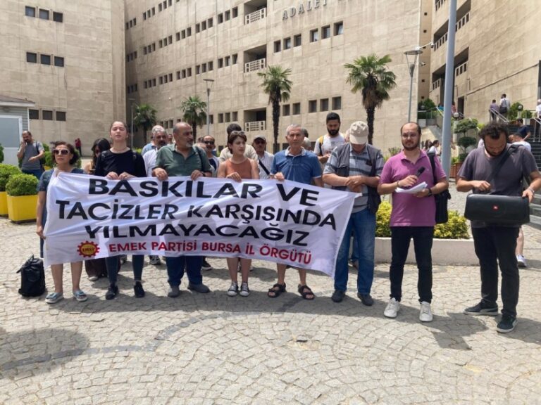 Bursa’da Emek Gençliği üyelerine yönelik polis baskısı hakkında suç duyurusu