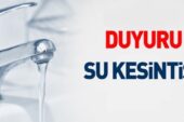 BURSA’DA SU KESİNTİSİ
