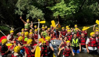 ADRENALİN TUTKUNU MİMARLARIN RAFTING HEYECANI