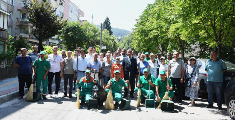 Osmangazi’de el ele temizlik