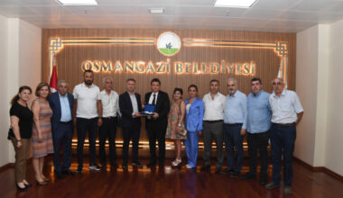 CHP Yıldırım ilçe yönetiminden Başkan Aydın’a ziyaret