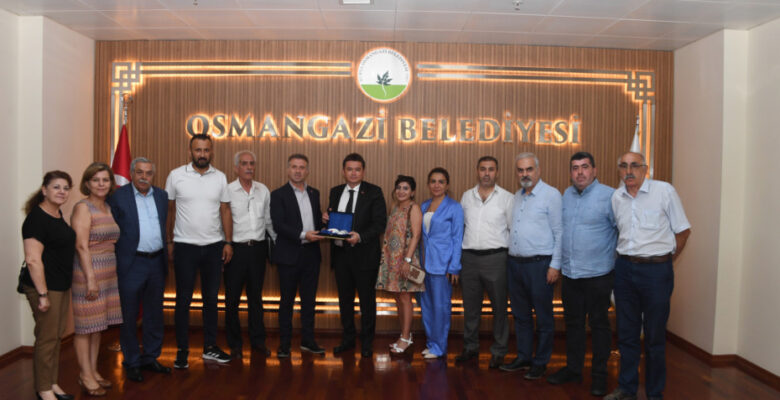 CHP Yıldırım ilçe yönetiminden Başkan Aydın’a ziyaret