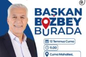 Başkan Mustafa Bozbey Keles’te Halkla Buluşacak