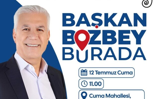 Başkan Mustafa Bozbey Keles’te Halkla Buluşacak