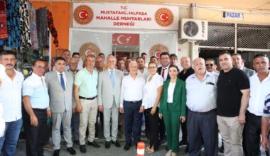Başkan Bozbey, makamını Mustafakemalpaşa’ya taşıdı