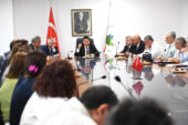 Başkan Aydın’dan birim kurmaylarıyla istişare toplantısı