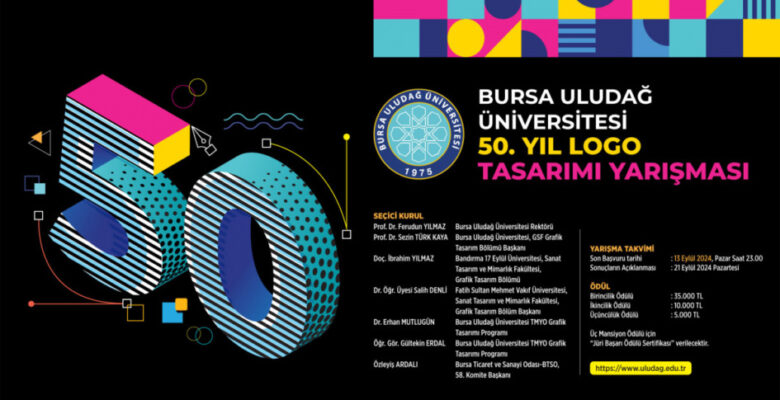BUÜ, 50. yılında kullanacağı logoyu yarışmayla belirleyecek
