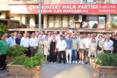 CHP Gemlik’e üye akını, Haydariye’den 60 kişiye rozet takıldı