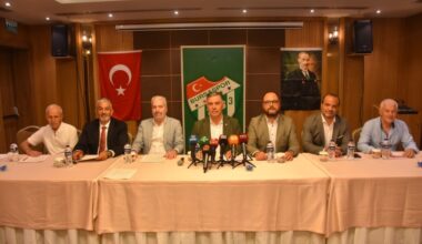 ALİ ADEMOĞLU BURSA BASINI İLE BULUŞTU