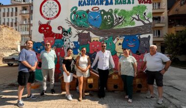 Gemlik sokakları sanat ile buluşuyor