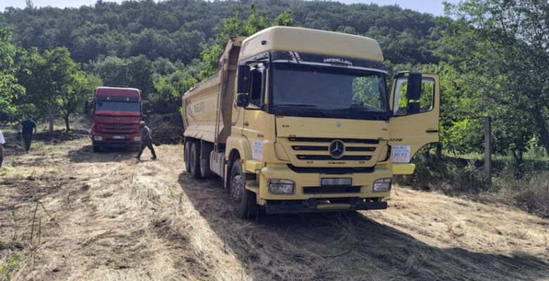 Kaçak hafriyat dökenlere ceza
