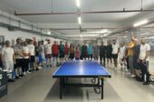 MİMARLAR VE MÜHENDİSLERDEN MASA TENİSİ TURNUVASI