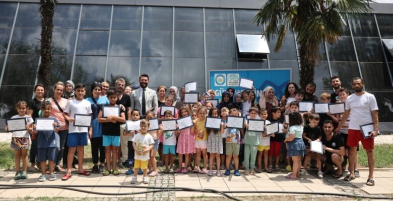 Yaz Spor Okulları’nda ilk dönem tamamlandı  