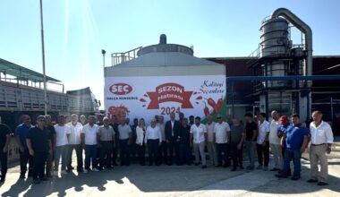 KARACABEY’DE SALÇA ÜRETİM SEZONU AÇILDI…