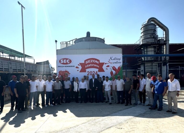 KARACABEY’DE SALÇA ÜRETİM SEZONU AÇILDI…