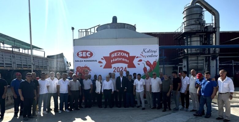 KARACABEY’DE SALÇA ÜRETİM SEZONU AÇILDI…