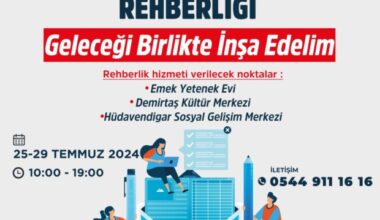 Üniversite tercihi yapacak gençlere destek