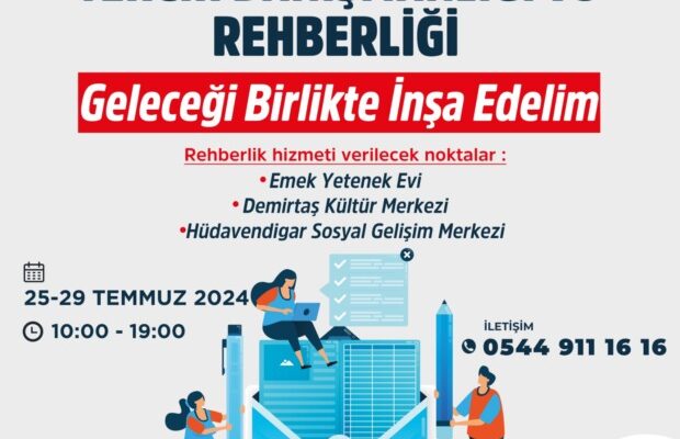 Üniversite tercihi yapacak gençlere destek