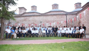 YENİŞEHİR KAYMAKAMI MUSTAFA GÜNEY’E VEDA YEMEĞİ