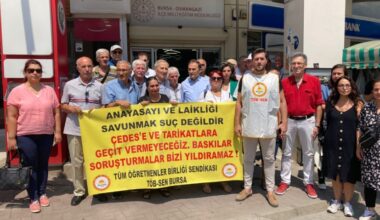 TÖB-SEN Serkan Bebek; “ÇEDES ve Tarikatlara İzin Vermeyeceğiz”
