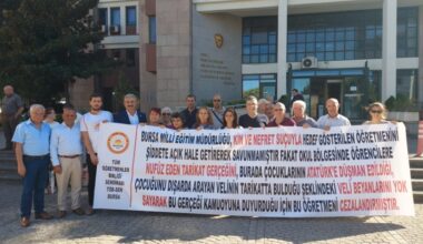 TÖB-SEN’e Yönelik Kınama Cezası Protesto Edildi.
