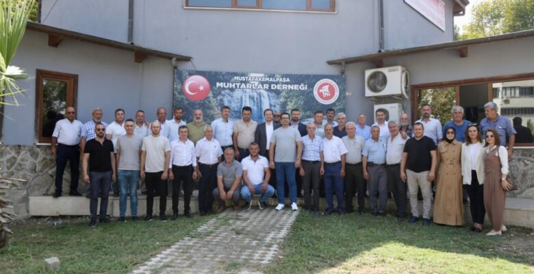 AHMET KILIÇ’TAN MUSTAFAKEMALPAŞA ZİYARETİ