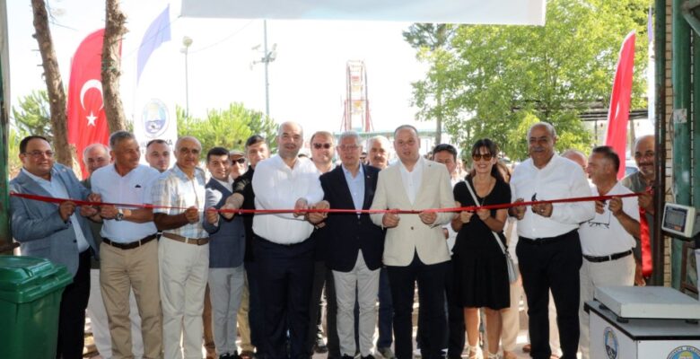 MUDANYA KAPALI PAZAR YERİ AÇILDI
