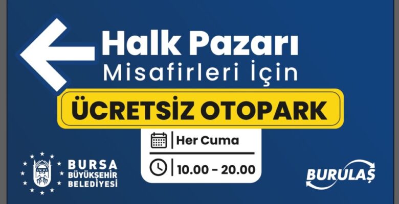 Büyükşehir’den Mudanya’ya ücretsiz otopark