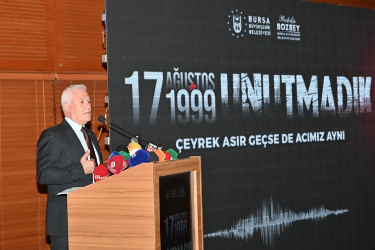 Başkan Bozbey: ‘’Bursa’yı depreme dayanıklı ve hazırlıklı hale getireceğiz’’