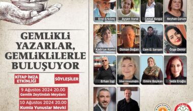 GEMLİK’Lİ YAZARLAR GEMLİKLİLER İLE BULUŞUYOR