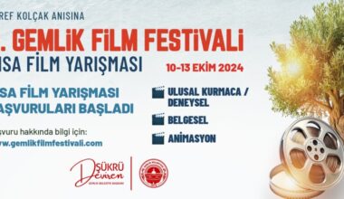 Kısa Filmler yine Gemlik’te buluşuyor!