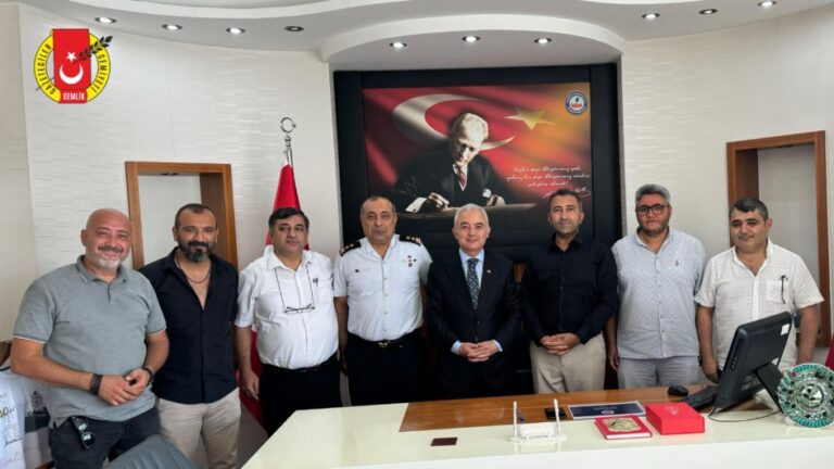 GGC’DEN KAYMAKAM VE JANDARMA KOMUTANINA HAYIRLI OLSUN ZİYARETİ