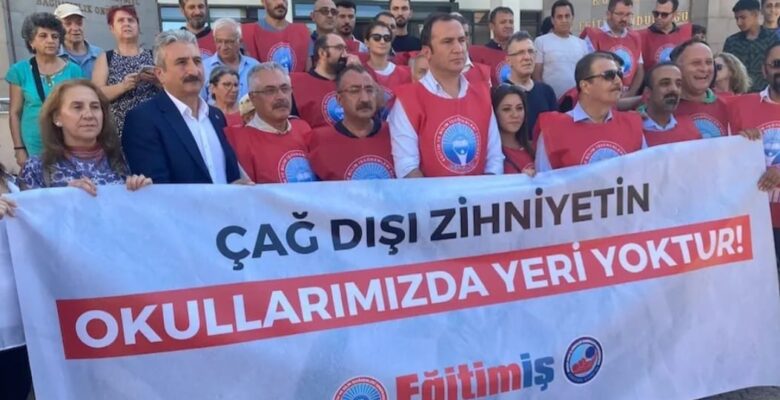 KADEM ÖZBAY; “OKULDA ŞERİAT İLAN EDEN BİR ŞAHISTAN EĞİTİMCİ OLAMAZ!”
