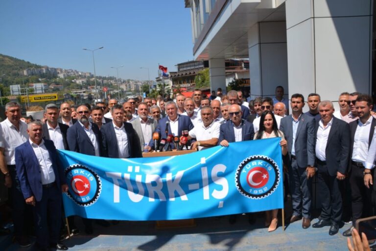 TÜRK İŞ Bursa’dan Seslendi
