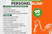 BANVİT 70 PERSONEL ALACAK