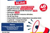GÖL İPLİK FABRİKASI 40 PERSONEL ALACAK