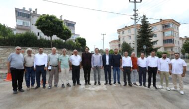 İNEGÖL ESENTEPE MAHALLESİNDE ASFALT ÇALIŞMALARI BAŞLADI