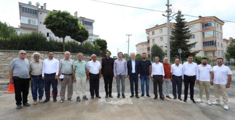 İNEGÖL ESENTEPE MAHALLESİNDE ASFALT ÇALIŞMALARI BAŞLADI
