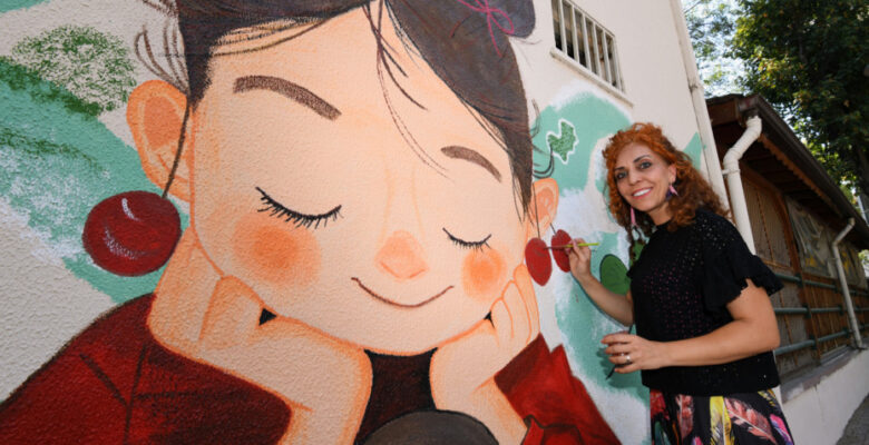 Osmangazi’nin duvarlarında sanat var