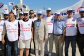Başkan Deviren’den sendikalı işçilere destek