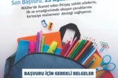 Nilüfer Belediyesi’nden öğrencilere kırtasiye desteği