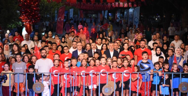 YILDIRIM’DA ‘ZAFER’ COŞKUSU