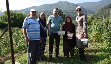 YILDIRIM’DA TARLADAN SOFRAYA KADIN ELİ