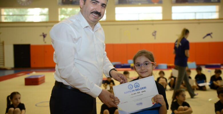 YILDIRIM’DA 8 BİN 250 MİNİK JİMNASTİKLE TANIŞTI