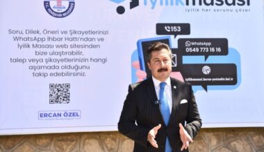 YENİŞEHİR’DE İYİLİK MASASI KURULDU YENİŞEHİR’DE İYİLİK MASASI KURULDU