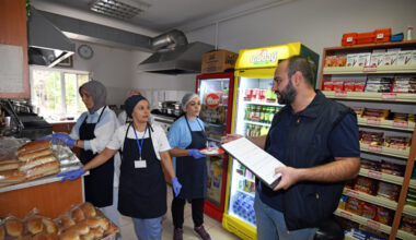 Zabıta ekipleri okul kantinlerini denetledi