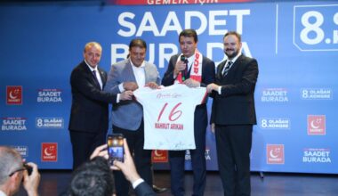 SAADET GEMLİK’TE KONGRE COŞKUSU
